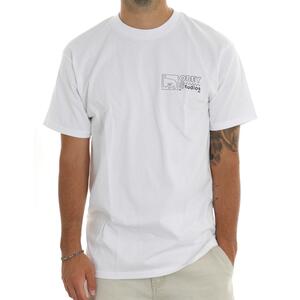T-SHIRT OBEY STUDIOS BIANCO